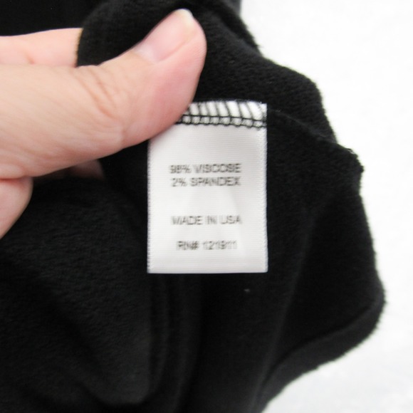 LNA Clothing Black Sleeveless Midi Dress Estelle V Neck Stretchy Womens 3X - Picture 12 of 13